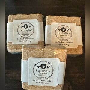 Bundle of 3 Fox Hollow Soap